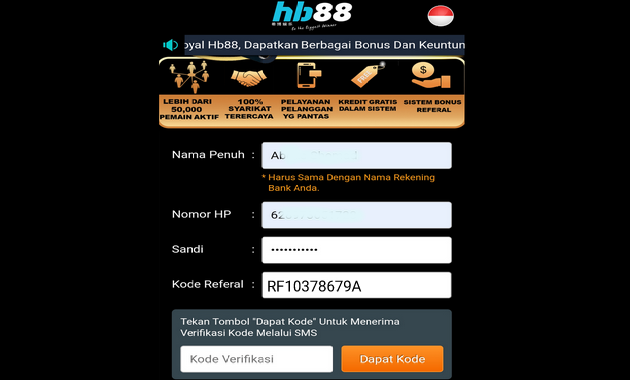 Kode Referral HB88