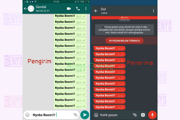 Download Aplikasi Bom Chat Whatsapp WA Labalabi Serta Cara Menggunakan