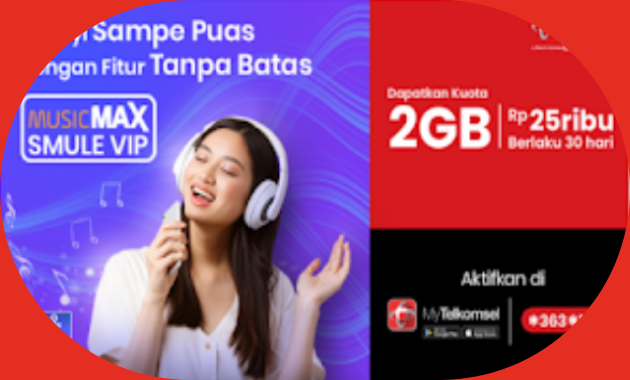 Cara Membeli Paket MusicMAX Smule VIP Telkomsel