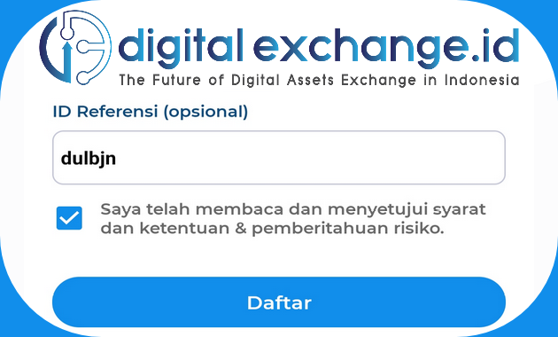 ID Referensi Digital Exchange dan Cara Daftar digitalexchange.id