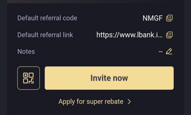 Invitation Code LBank 2023, Kode Referral Agar Dapat Bonus
